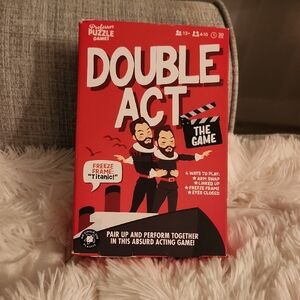 Professor Puzzle Double Act Card Game - Red